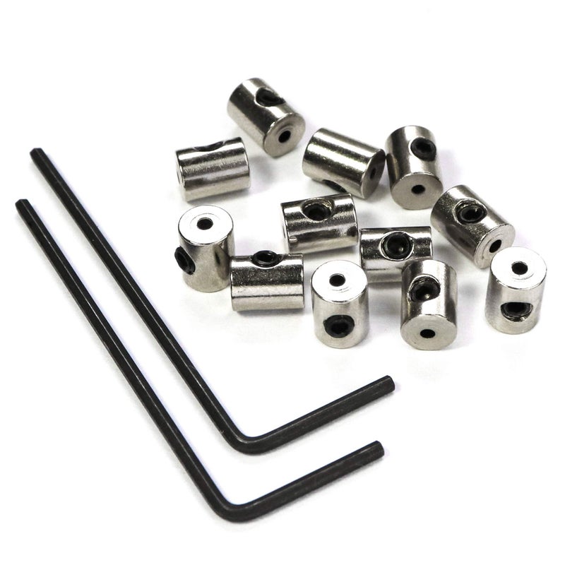 Millennial Essentials Pin Locks Locking Clasp Pin Backs with Wrench (24 Pieces) - Image 1